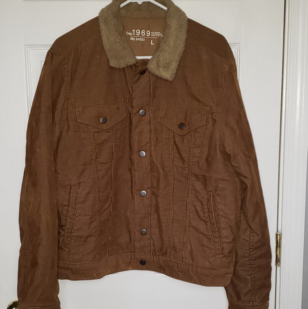 Corduroy brown jacket